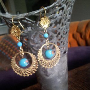 VINTAGE INDIAN EARRINGS